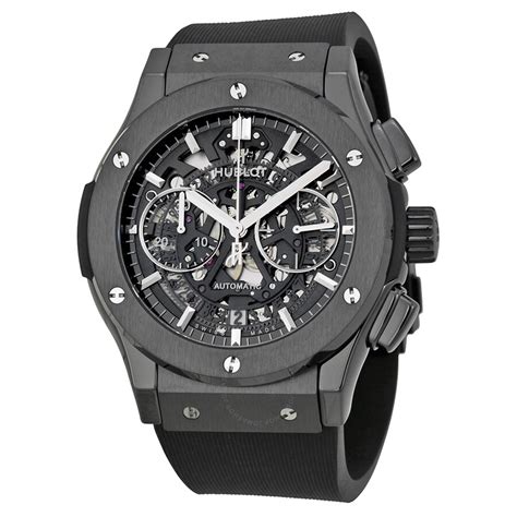 hublot horloge black|hublot black watches.